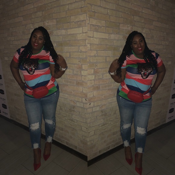 Colorful Midi Dress - Picture 4 of 4